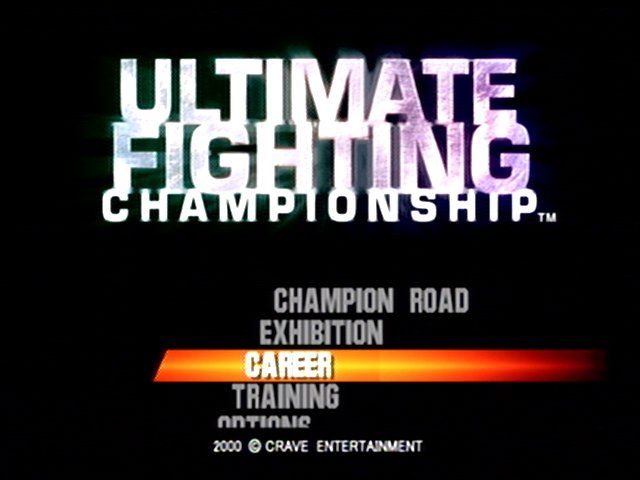 Ultimate Fighting Championship screenshot 5 for Sega Dreamcast
